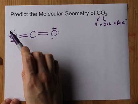 Predict the Molecular Geometry of CO2 - YouTube