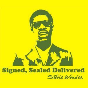 Signed Sealed Delivered I'm Yours | Stevie Wonder Signed Sealed ...