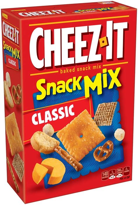 Cheez-It Baked Classic Snack Crackers Mix 10.5 oz. - Walmart.com