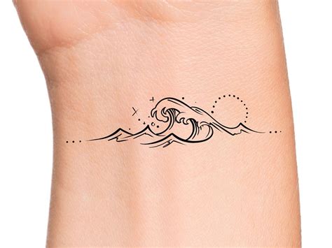 Ocean Waves Tattoo Sleeve