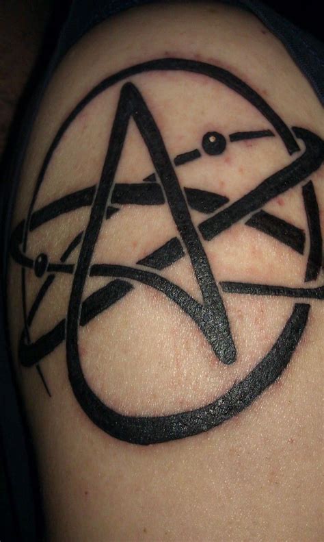 Atheist symbol - Think Atheist | Tattoos, Atheist tattoo, Atheist symbol