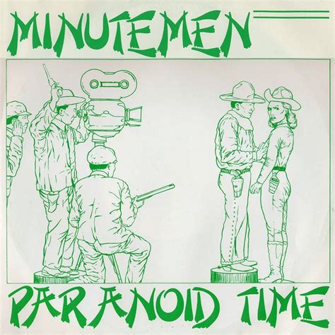 Minutemen - Paranoid Time | Album covers, Punk art, Concert posters