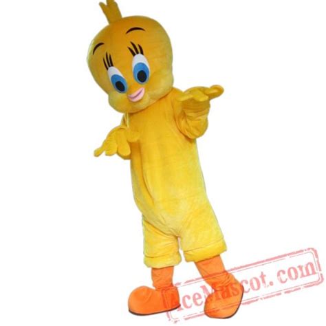 Tweety Bird Looney Tunes Mascot Costume Cartoon