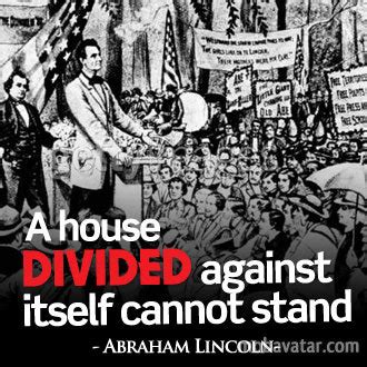 Thought You'd Like To Know...: ...Abraham Lincoln gave his "House ...