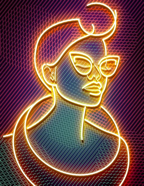 Feature_009 - 2075 | Neon art, Neon design, Illustration