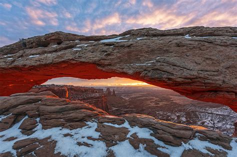 Mesa Arch Sunrise Photograph by Dustin LeFevre - Fine Art America