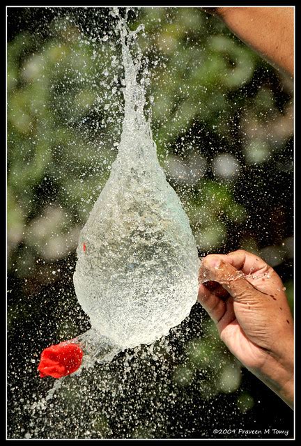 Water balloon burst - a photo on Flickriver