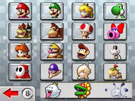 What the Mario Kart 7 Roster should've been by SomeBeedrill on DeviantArt