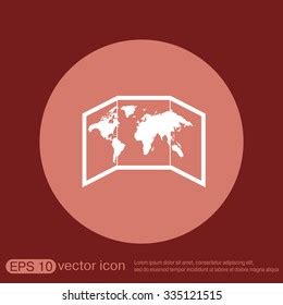 World Mapcountries Icon Stock Vector (Royalty Free) 371851225 | Shutterstock