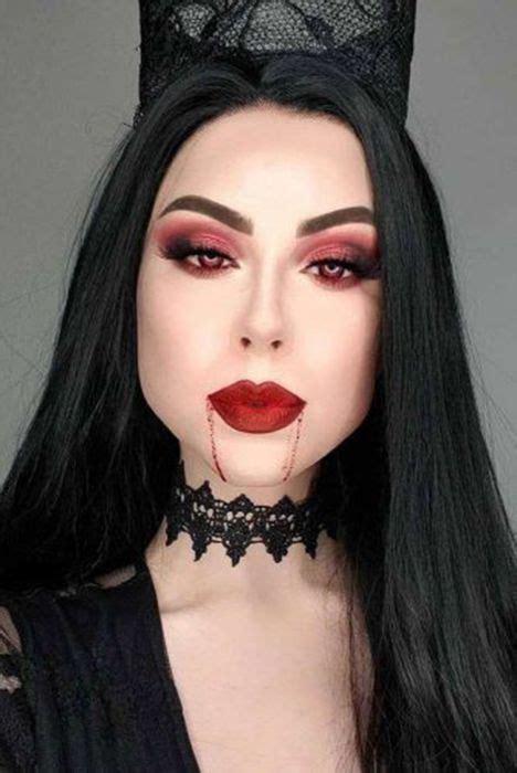 Fantasias para Halloween: inspirações de maquiagem em 2020 | Fantasias de vampira, Maquiagem ...