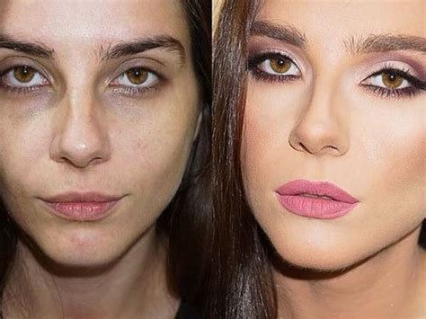 How To Contour Your Face Before And After