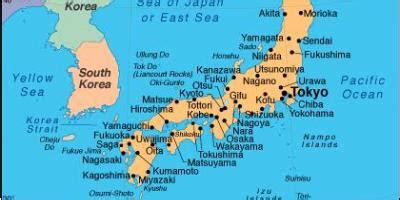 Japan map - Maps Japan (Eastern Asia - Asia)