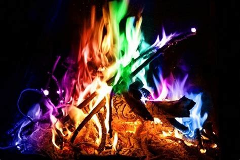 Mystical Fire - Campfire Colorful Flames - Bonjourlife