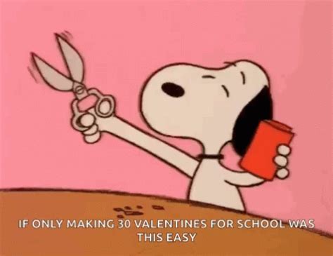 Snoopy Valentines Day GIF - Snoopy ValentinesDay Heart - Discover & Share GIFs