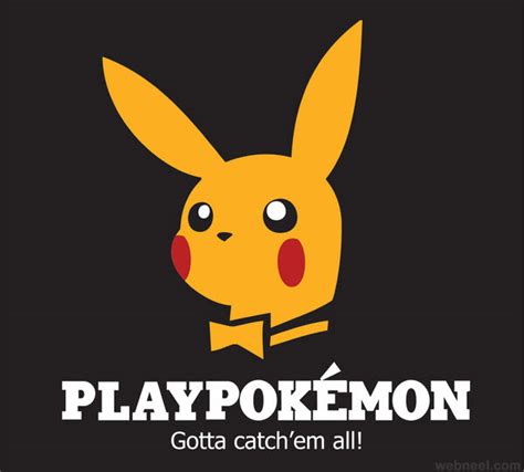 Playboy Playpokemon Logo Parody 22