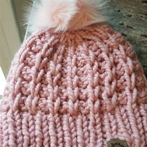 THE MADISON Beanie-knit Pattern/chunky Knit Hat Pattern/beanie Pattern ...