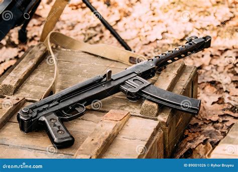 Soviet Ww2 Weapon Infantry Submachine Gun Pps Stock Photos - Free & Royalty-Free Stock Photos ...