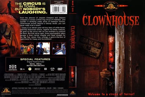 Clownhouse - Movie DVD Scanned Covers - Clownhouse :: DVD Covers