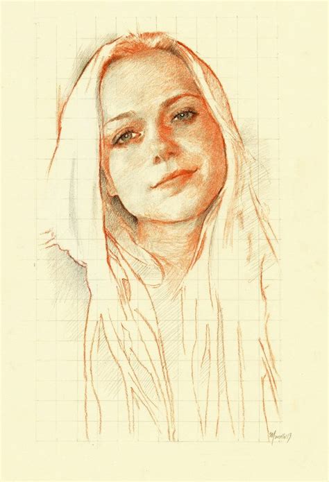 Study of face in sanguine and 4B by SILENTJUSTICE.deviantart.com on @deviantART Portrait ...