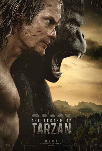 'Legend of Tarzan' Trailer, Poster with Alexander Skarsgard