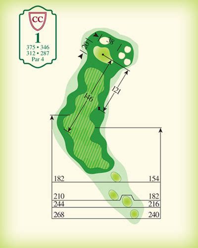 Course Layout - Cedar Chase Golf Club