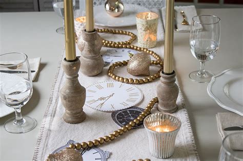 New Year's Eve Table Setting Ideas - The Honeycomb Home