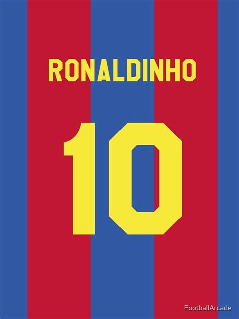 "Ronaldinho Number 10 Shirt" iPhone Case & Cover by FootballArcade | Redbubble