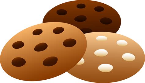 Download Three Flavors Of Cookies Free Clip Art U0026middot - Cookie PNG Image with No ...