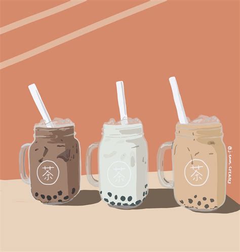 Bubble Tea Wallpaper