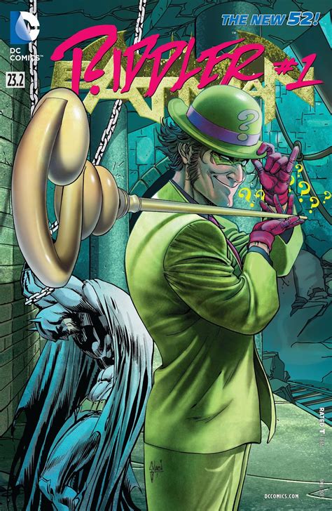 Weird Science DC Comics: Throwback Thursday: Batman #23.2 The Riddler Review