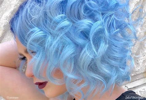 Pastel Blue Hair Dye