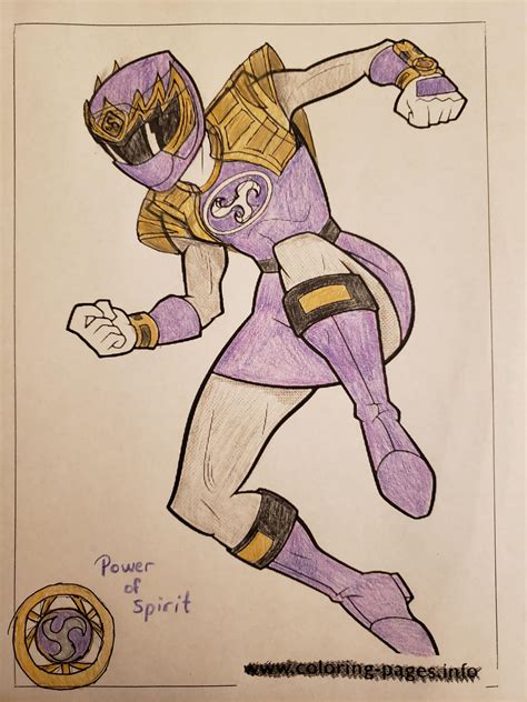 Ninja Storm original purple ranger design : r/powerrangers