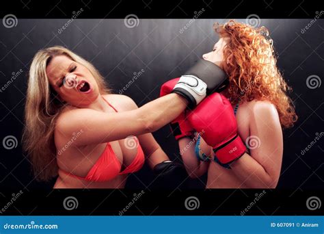 Boxing girls stock image. Image of boxing, violence, stress - 607091