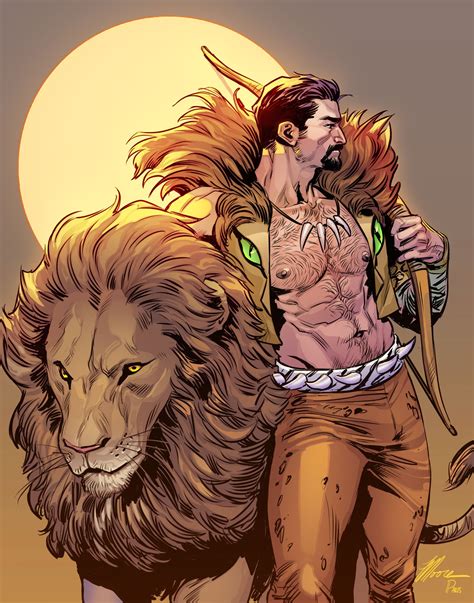 Kraven the Hunter art by Travis G Moore colors by Paris Alleyne ...