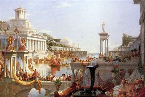 EL MUSEO DE HIPATIA: THOMAS COLE: "The Course of Empire" (1836)