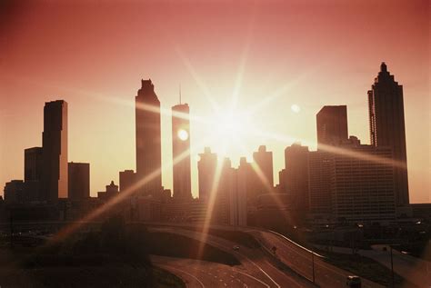 ATL love | Atlanta skyline, Sunrise city, Vacation trips