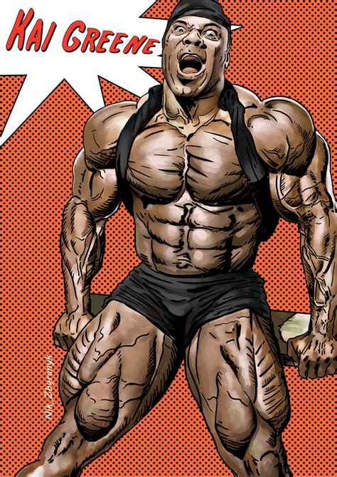 Nik Artist 89 - Comic art style bodybuilders