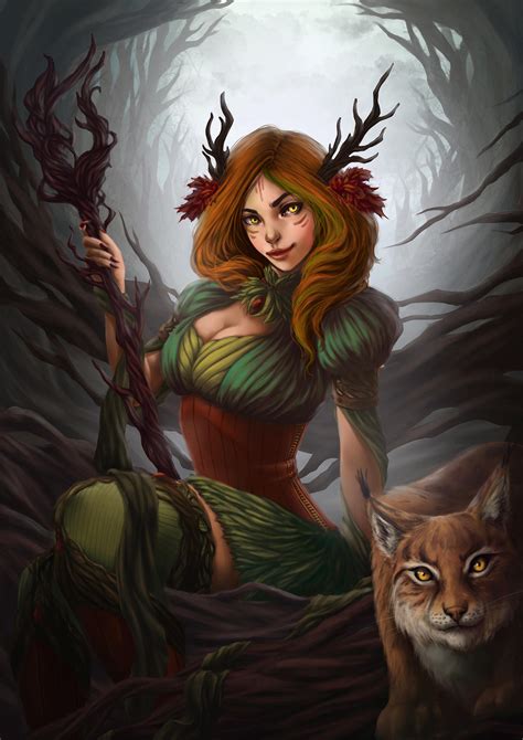 Forest Witch by elotta on DeviantArt