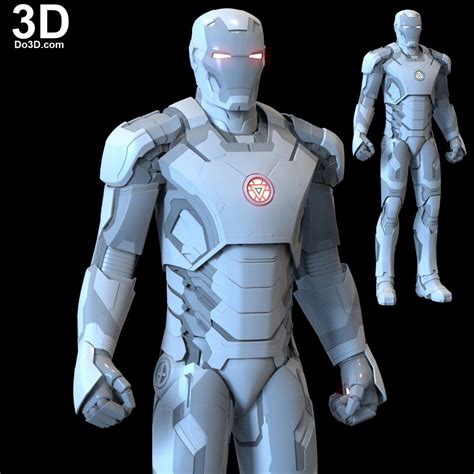 3d-printable-iron-man-mark-xlii-model-mk-42-full-body-armor-helmet ...