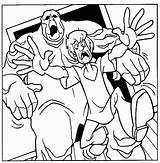 Scooby Doo Monster Coloring Pages  Coloring Home sketch template