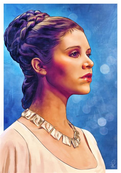 Fan art - Princess Leia : r/StarWars