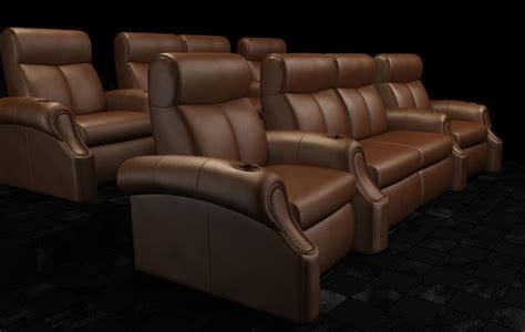 Model L9. Valentino Leather. Harness Brown | Media room furniture, Home theater furniture, Home