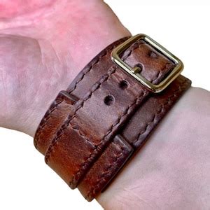 PDF Pattern Leather Bracelet Download Easy Pattern Leather DIY Leather ...