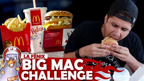 DESAFIO BIG MAC MEAL CHALLENGE - YouTube