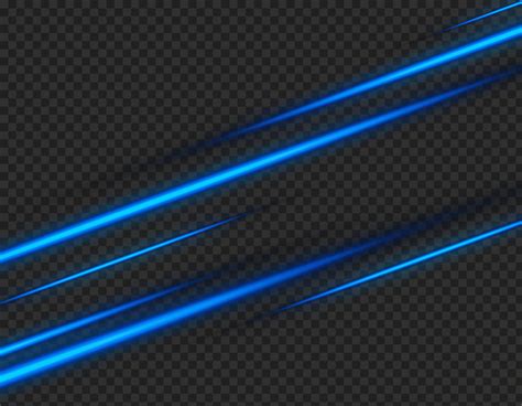 Download Blue Glowing Lines Thumbnail Effect PNG | Citypng