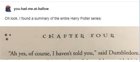 Harry Potter: A Summary : r/harrypotter