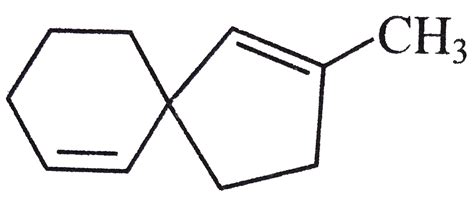 The systematic nomencalutre of the following spiro-compound is: