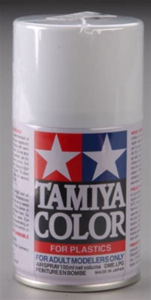 Tamiya Matte "Flat" White Spray (3 oz)