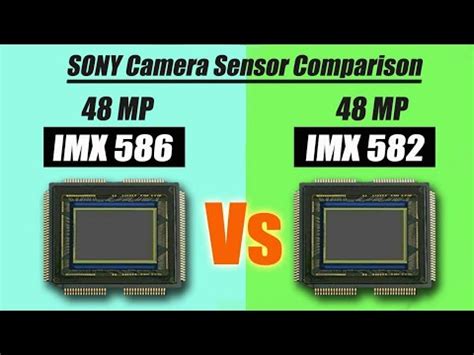 Sony IMX 586 vs Sony IMX 582 Camera Sensor !!!! - YouTube