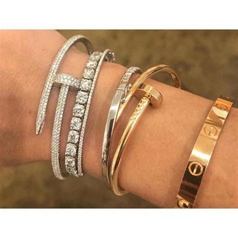 Fabulous diamond tennis bracelets! 7072 #diamondtennisbracelets | Cartier love bracelet, Tennis ...